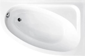 Cada asimetrica Besco Cornea 140x80 cm montaj dreapta