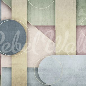 Fototapet, Arch Forms Pastel, Rebel Walls