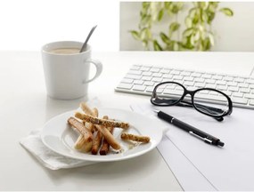 Tava pentru copt pretzel si grissini Lekue 1009038, 240 ml, Pana la 30 pretzel, Ø25x1,9 cm, -60/+220°C, Maro