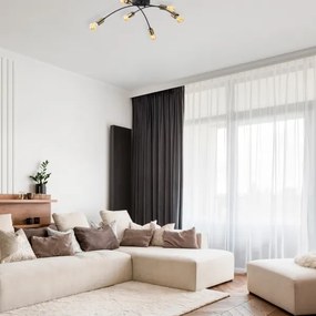 Lustră aplicată BANANA 6xE27/40W/230V