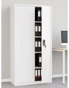 Dulap metalic Geneva alb