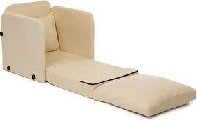 Fotoliu Extensibil Saga,bej,200 cm x 60 cm