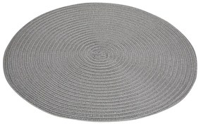 Suport farfurii Altom Straw silver, diametru 38 cm, set de 4 buc.