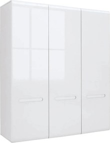 Dulap AZTECA TRIO, alb, cu 3 usi, 180x57x210 cm