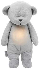 Moonie - Ursuleț de somn cu melodie și lumină, argintiu