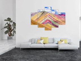Tablou - Muntele Curcubeu, Peru (150x105 cm)
