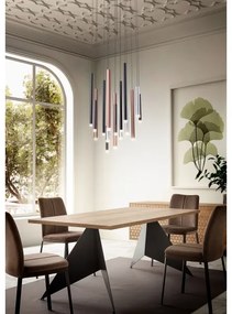 Lustră LED pe cablu Redo 01-2060 MADISON 16xLED/4W/230V negru