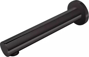 Pipa cada FDesign Inula design rotund negru mat 20 cm
