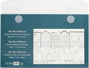 Cărți de colorat On Our Street – Rex London