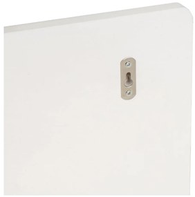 Cuier de perete alb cu raft – Casa Selección