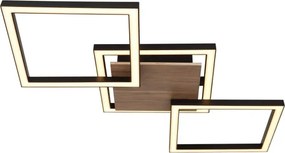Globo 672844 - Plafonieră LED KENDRA LED/24W/230V 3000K 27,5x63 cm