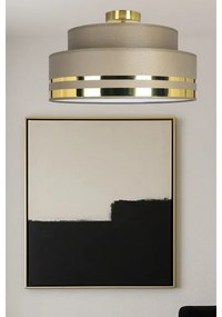 Plafonieră TAMI 1xE27/60W/230V maro/auriu