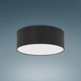 Plafonieră RONDO 4xE27/15W/230V d. 45 cm neagră