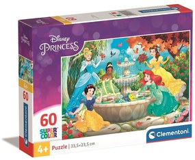 Prințesele Disney Fountain Puzzle Clementoni de 60 piese