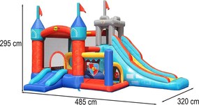 Castelul gonflabil Castelul II 4,85x3,2x2,95m