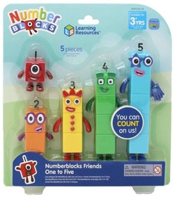 SET FIGURINE NUMBERBLOCKS - DE LA UNU LA CINCI - HAND2MIND (HM95356-UK)