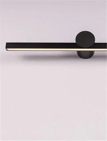 Aplica de perete LED pentru oglinda baie IP54 BREGGO negru, 61cm