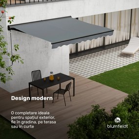 CloudShade Markiză, Control inteligent, Protecție UV, Montare pe perete