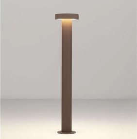 Stalp exterior IP65 LED 3000K GONG corten H-60cm