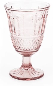 Set de pahare de vin, 6buc, 220 ml, roz, LEGACY