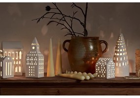 Sfeșnic pentru lumânări pastilă din ceramică Urbania Lighthouse Church Tower – Kähler Design