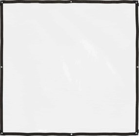 vidaXL Împătură cu ochiuri Transparent 2 x 2 m Polietilenă