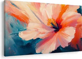 Tablou - Floare pictată (90x60 cm)