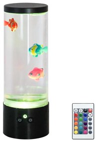 Lampă LED RGB dimabilă Zuma Line 003064-029598 AQUA LED/1W/5V/3xAA + telecomandă