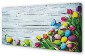 Tablouri canvas Ouă de lalele fluture
