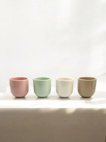 Set 4 Pahare Cafea Ceramica NOVUM Springtime 250ml
