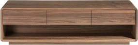 Comoda TV design LUX cu 3 sertare Walnut