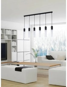 Lustră pe cablu LOOK GRAPHITE 6xGU10/10W/230V