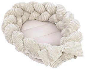 Cuib pentru bebeluș bej 47x70 cm – Meowbaby