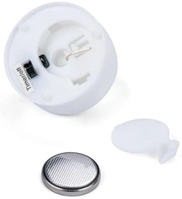 Set decorativ de LED-uri - 4 lumini de ceai - alb cald