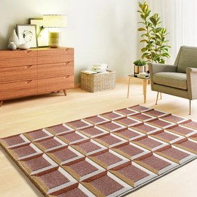 Covor teracotă 200x290 cm Amara – Universal