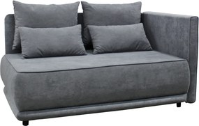 Canapea extensibilă, culoare gri, LIAMI