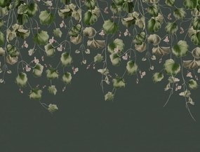 Fototapet, Dangling Ivy, Dark, Rebel Walls