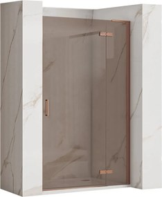 Ușă de duș Rea Hugo 90 Copper Brush