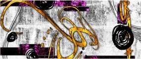 Tablou abstracției (120x50 cm)