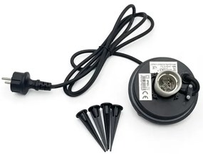 Lampă decorativă de exterior LUMISTONE, 1xE27/15W/230V, IP65, Ø 38 cm