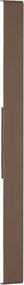 Aplica exterior corten liniara 100cm IP65 LED 3000K RANGE