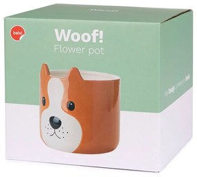 Ghiveci din ceramică ø 13,5 cm Woof – Balvi