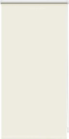 vidaXL Jaluzea opacă 44,4x100 cm, lățime material 40 cm, alb-gălbui