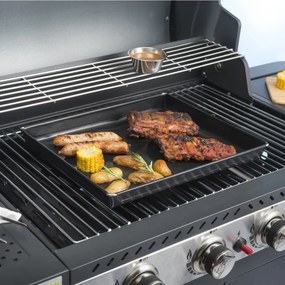 Tava pentru gratar/BBQ NoStik CCC 098, 29x34x3 cm, 3 L, Reutilizabila, Acoperire antiaderenta, Negru