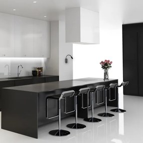 Veioză LED flexibilă de perete BASE 1xLED/8W+1xLED/2W/230V negru/argintiu