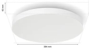 Plafonieră LED RGBW dimabilă Philips Hue DATURA LED/48W/230V