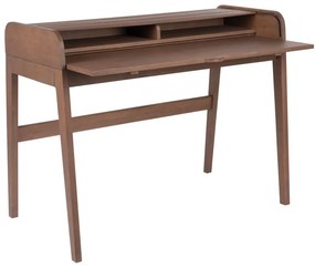 Birou cu blat rabatabil Zuiver Barbier, maro