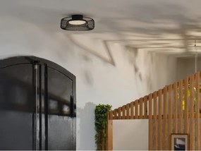 Osram - Plafonieră LED DECOR MESH, 18,5 W, 230 V, Ø 30 cm, negru