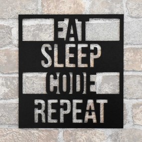 DUBLEZ | Cadou pentru programator - Tablou din lemn