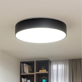 BRILAGI - Plafonieră POOL 5xE27/15W/230V Ø 60 cm IP54 neagră